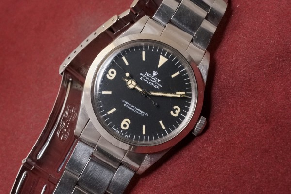 ロレックス EXPLORER Ref-1016 Mark-1 Frog Foot Dial（RS-323／1969年)の詳細写真3枚目