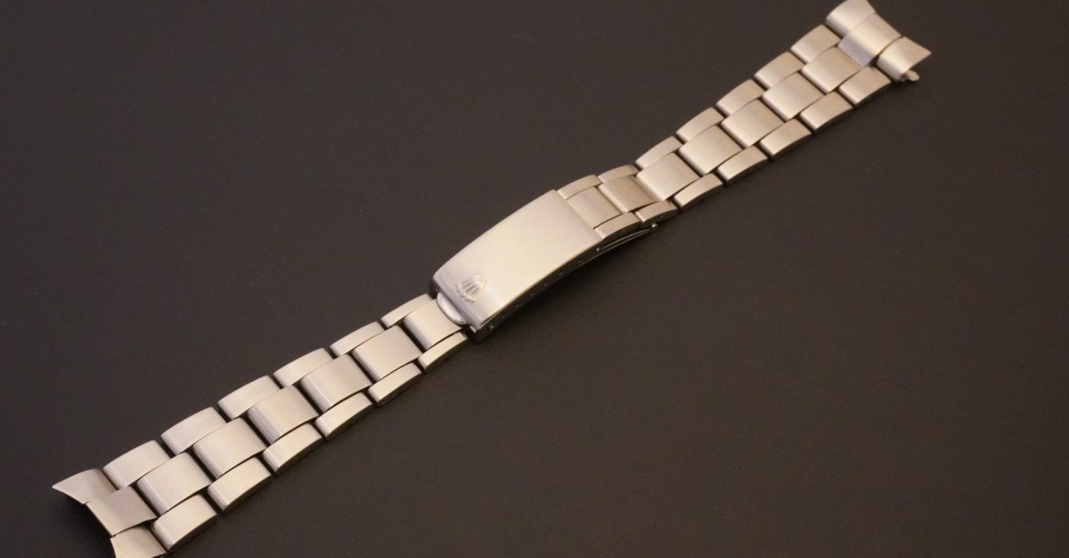 ロレックス純正 SWISS リベットブレス 20mm Ref.7206 FF58 1960
