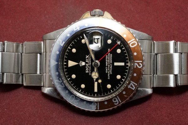 ロレックス GMTマスター Ref-1675 Chapterring Gilt/Gloss Dial（RS-324／1960年)の詳細写真4枚目