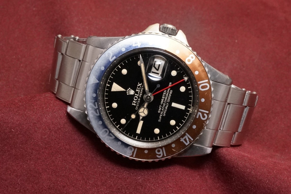ロレックス GMTマスター Ref-1675 Chapterring Gilt/Gloss Dial(RS-324/1960年)