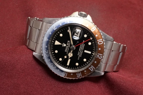 ロレックス GMTマスター Ref-1675 Chapterring Gilt/Gloss Dial（RS-324／1960年)の詳細写真1枚目