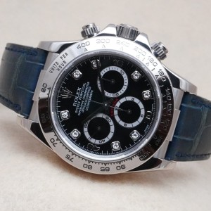 ロレックス デイトナ Ref-16519 Sir-A DIAMOND INDEX BLACKDIAL GUARANTEE & BOX