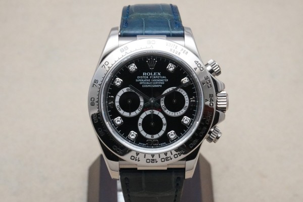ロレックス デイトナ Ref-16519 Sir-A DIAMOND INDEX BLACKDIAL GUARANTEE & BOX（RD-142／1999年)の詳細写真2枚目