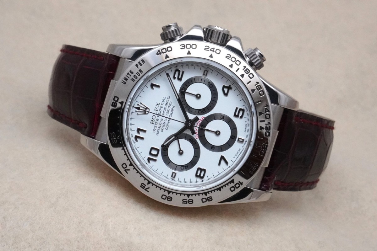 ロレックス デイトナ Ref-16519 Sir-A ARABIA INDEX WHITEDIAL GUARANTEE & BOX(RD-141/1999年)