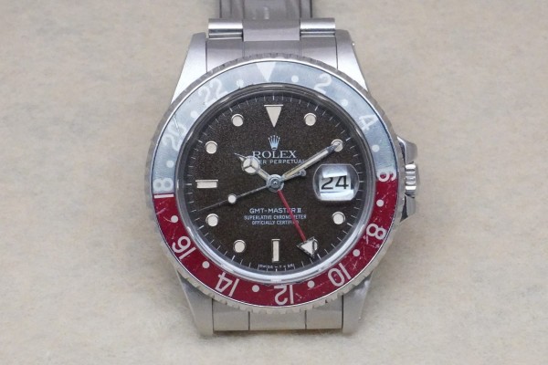 ロレックス GMTマスターⅡ Ref-16760 FAT-LADY FIRST BROWN DIAL（RD-143／1984年)の詳細写真2枚目