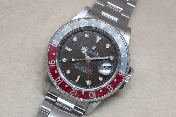 ロレックス GMTマスターⅡ Ref-16760 FAT-LADY FIRST BROWN DIAL（RD-143／1984年)の詳細写真3枚目
