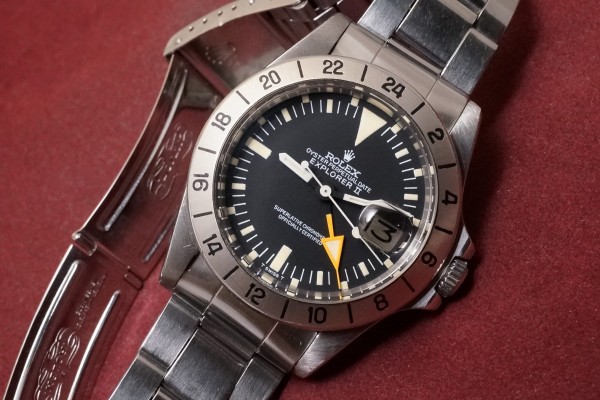 ロレックス EXPLORERⅡ Ref-1655 Mark-2 Dial & Bezel Guarantee（RS-327／1973年)の詳細写真3枚目