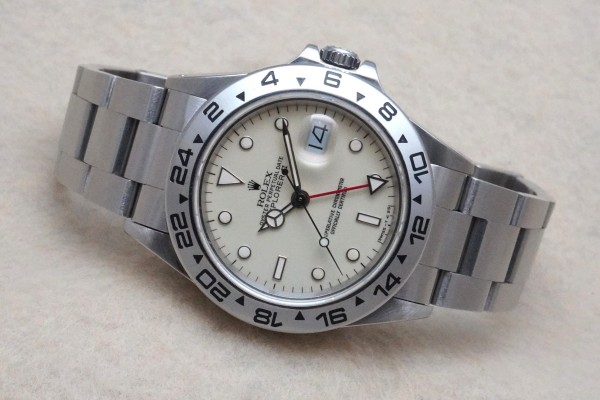ロレックス EXPLORERⅡ Ref-16550 IVORY CENTER SPLIT DIAL（RD-145／1986年)の詳細写真1枚目