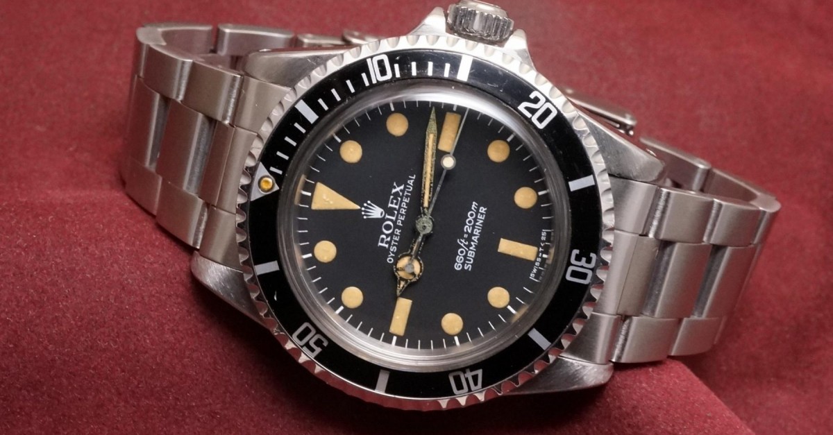 ロレックス サブマリーナ Ref-5513 Maxi Mark-1 Pumpkin Dial