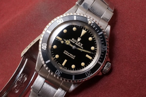 ロレックス サブマリーナ Ref-5513 Gilt/Gloss Dial（RS-329／1966年)の詳細写真3枚目