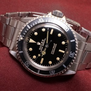ロレックス サブマリーナ Ref-5513 Gilt/Gloss Dial