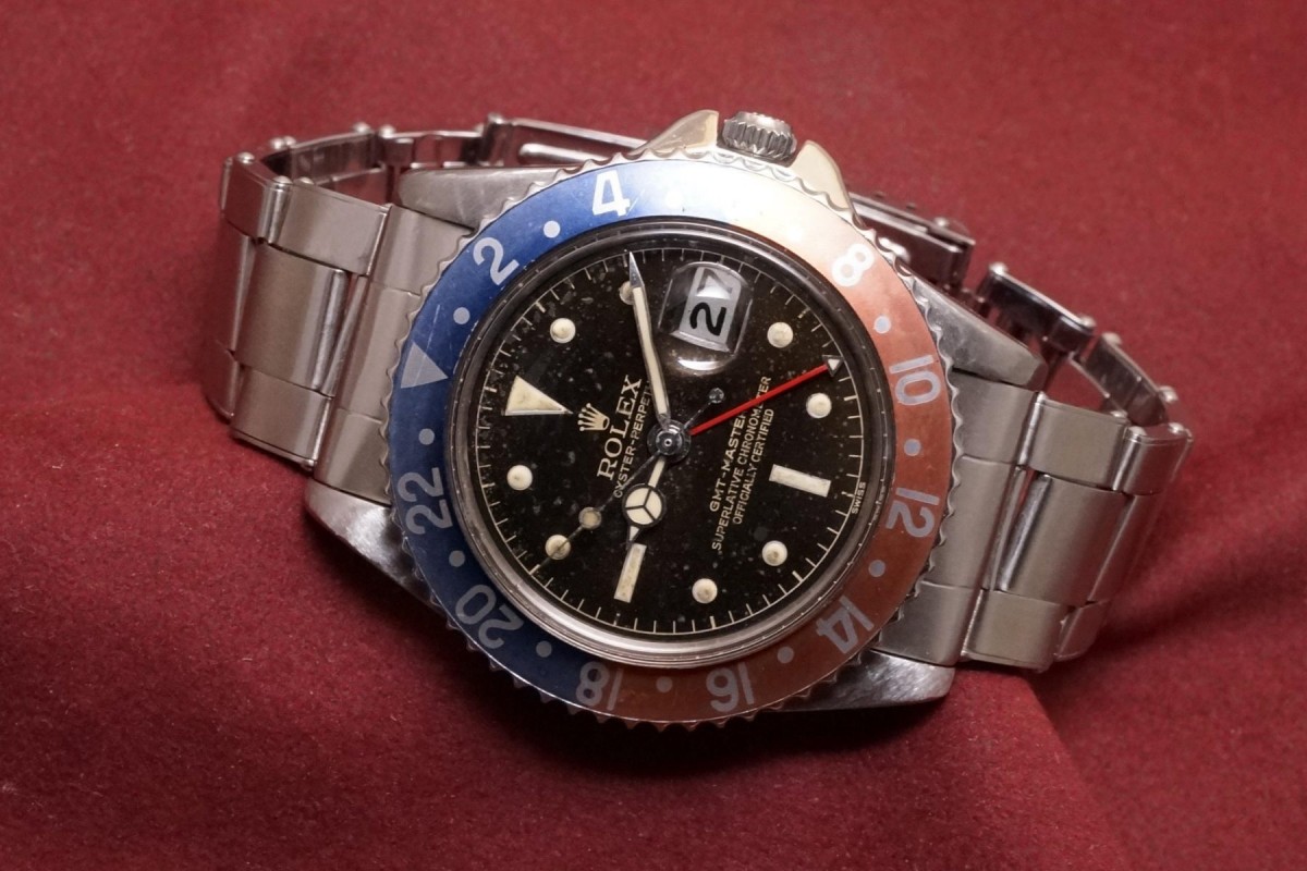 ロレックス GMTマスター Ref-1675 Chapterring Gilt/Gloss Dial(RS-09/1960年)
