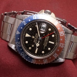 ロレックス GMTマスター Ref-1675 Chapterring Gilt/Gloss Dial