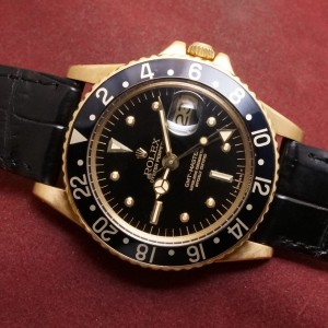 ロレックス GMTマスター Ref-1675/8 Black Nipple Dial