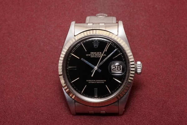 ロレックス DATEJAST Ref-1601 Gilt Glossy Dial Guarantee & Box, etc.（RO-311／1968年)の詳細写真2枚目