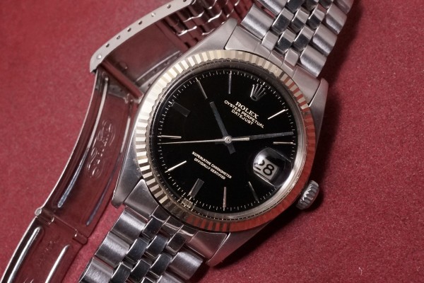 ロレックス DATEJAST Ref-1601 Gilt Glossy Dial Guarantee & Box, etc.（RO-311／1968年)の詳細写真3枚目