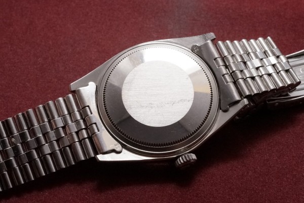 ロレックス DATEJAST Ref-1601 Gilt Glossy Dial Guarantee & Box, etc.（RO-311／1968年)の詳細写真6枚目