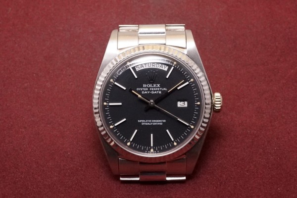 ロレックス デイデイト Ref-1803/9 Black Confetti Dial（RO-312／1974年)の詳細写真2枚目
