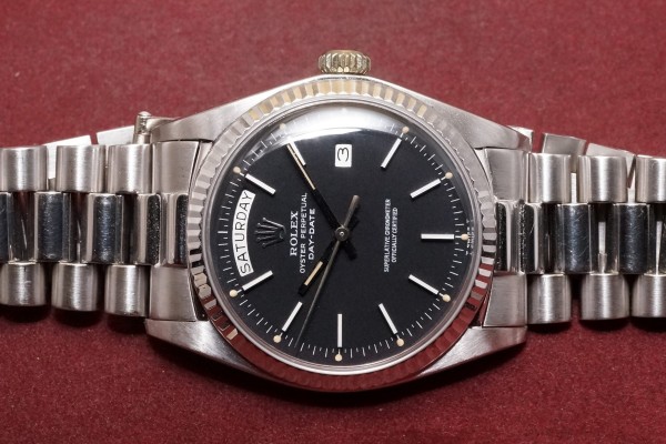 ロレックス デイデイト Ref-1803/9 Black Confetti Dial（RO-312／1974年)の詳細写真4枚目