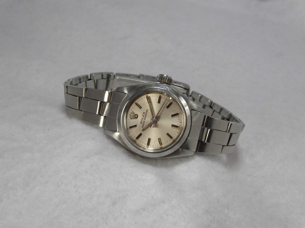 レディース ロレックス SS OYSTER PERPETUAL Ref.6718(LR-82/1977年)