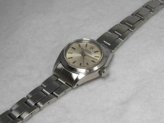 レディース ロレックス SS OYSTER PERPETUAL Ref.6718（LR-82／1977年)の詳細写真5枚目