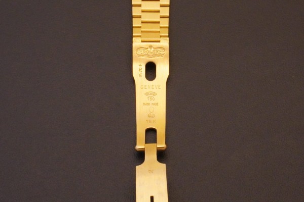 ロレックス 18KYG レディース BRACELET 8570 FF68B（ブレス14／1985年)の詳細写真5枚目