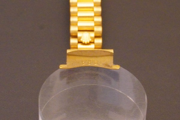ロレックス 18KYG レディース BRACELET 8570 FF68B（ブレス14／1985年)の詳細写真6枚目