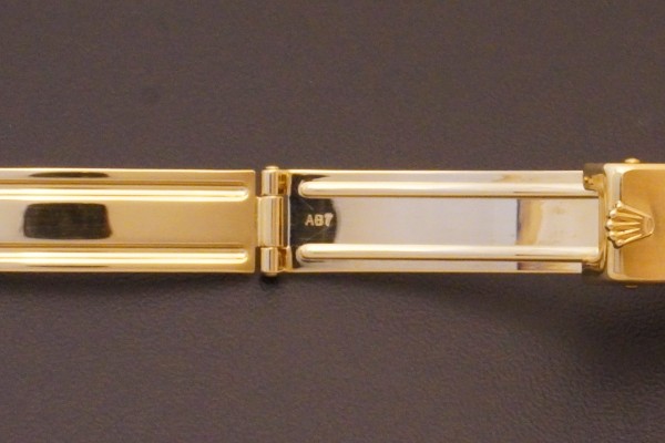 ロレックス 18KYG レディース BRACELET 7204 FF93B（ブレス15／2000年)の詳細写真6枚目
