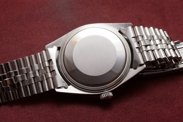 ロレックス デイトジャスト Ref-1601 Black Mirror Dial（RO-313／1971年)の詳細写真10枚目
