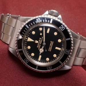 ロレックス サブマリーナ Ref-5513 Gilt/Gloss Dial