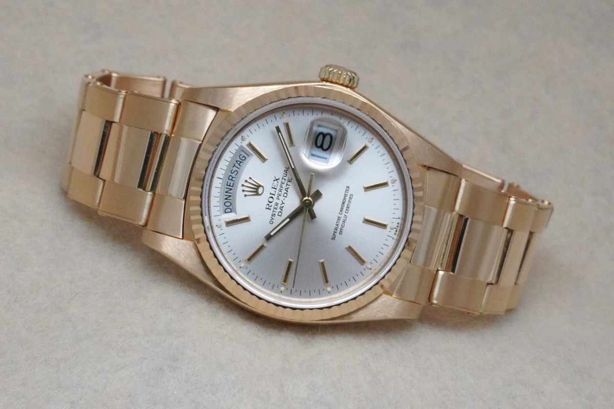 ロレックス デイデイト Ref-18038 RIVET BRACELET(RD-148/1978年)