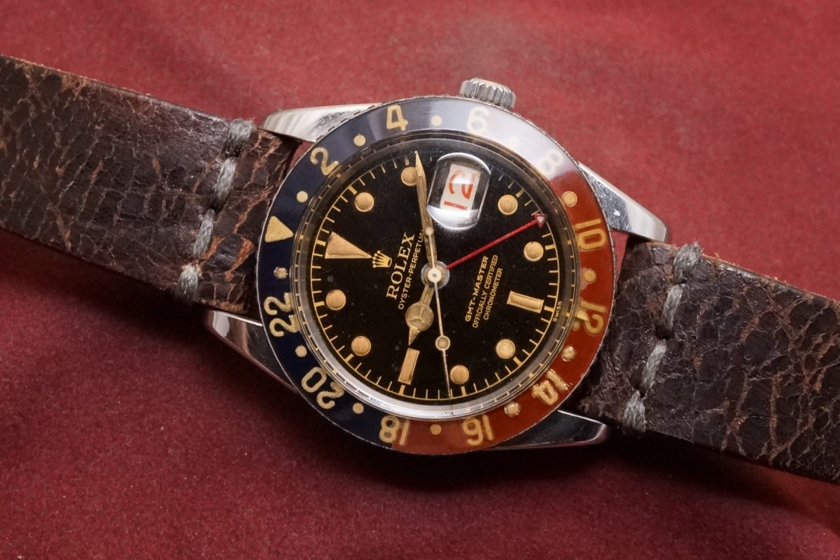ロレックス GMTマスター Ref-6542 Bakelite Bezel(RS-336/1956年)