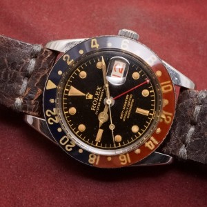 ロレックス GMTマスター Ref-6542 Bakelite Bezel