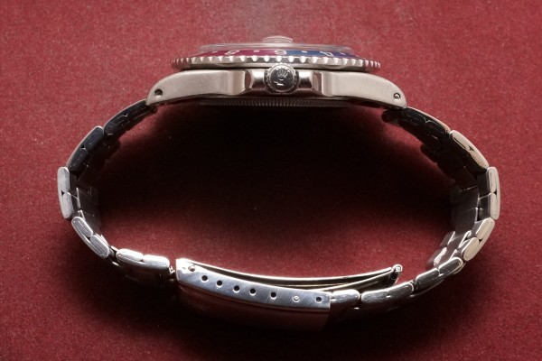 ロレックス GMTマスター Ref-1675 Long-E Fuchsia Bezel（RS-337／1968年)の詳細写真5枚目