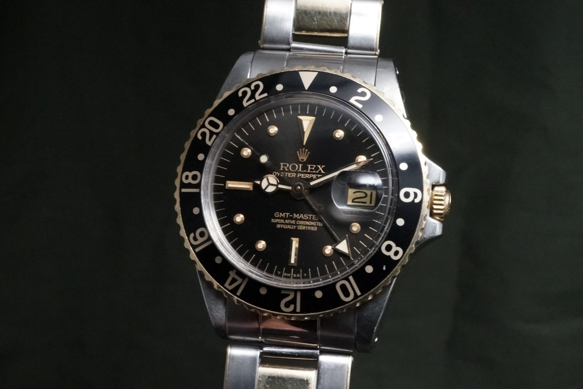 ロレックス GMTマスター Ref-1675/3 Black Nipple(RS-340/1978年)