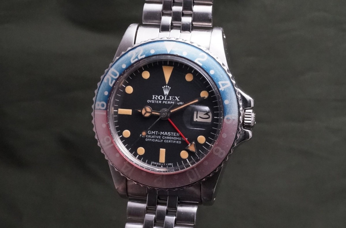 ロレックス GMTマスター Ref-1675 Matte Mark-4 Pumpkin Dial(RS-341/1975年)