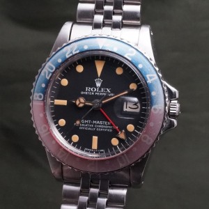 ロレックス GMTマスター Ref-1675 Matte Mark-4 Pumpkin Dial