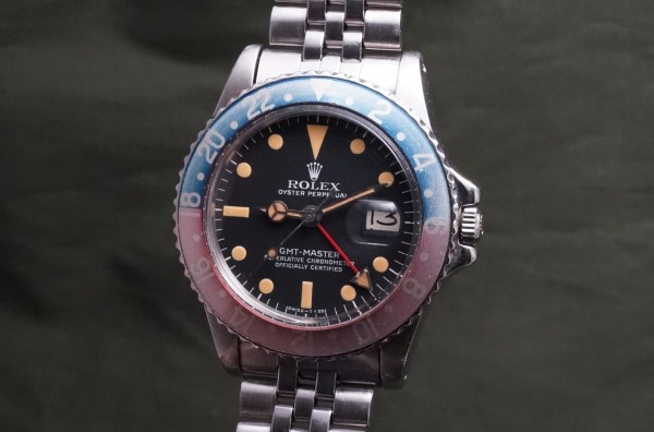 ロレックス GMTマスター Ref-1675 Matte Mark-4 Pumpkin Dial（RS-341／1975年)の詳細写真1枚目