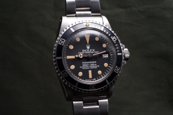 ロレックス サブマリーナ Ref-1680 Mark-1 Pumpkin Dial（RS-342／1977年)の詳細写真4枚目