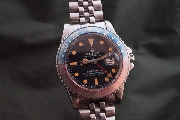 ロレックス GMTマスター Ref-1675 Matte Mark-4 Pumpkin Dial（RS-341／1975年)の詳細写真3枚目