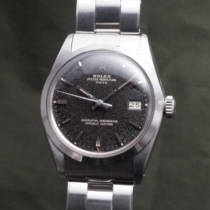 ロレックス OYSTER PERPETUAL -DATE- Ref-1500 Aging Gilt Dial
