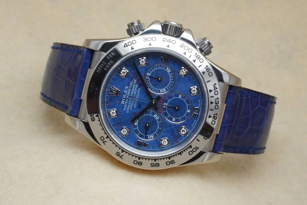 ロレックス デイトナ Ref-16519 Sir-P SODALITE DIAL GUARANTEE & BOX(RD-153/2000年)