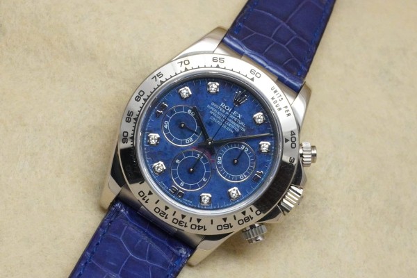 ロレックス デイトナ Ref-16519 Sir-P SODALITE DIAL GUARANTEE & BOX（RD-153／2000年)の詳細写真3枚目