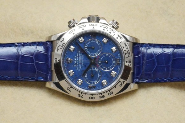 ロレックス デイトナ Ref-16519 Sir-P SODALITE DIAL GUARANTEE & BOX（RD-153／2000年)の詳細写真4枚目