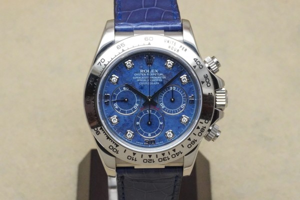 ロレックス デイトナ Ref-16519 Sir-P SODALITE DIAL GUARANTEE & BOX（RD-153／2000年)の詳細写真2枚目