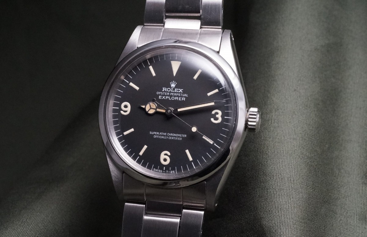 ロレックス EXPLORER Ref-1016 Mark-1 Frog Foot Dial(RS-343/1969年)