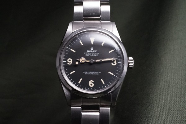 ロレックス EXPLORER Ref-1016 Mark-1 Frog Foot Dial（RS-343／1969年)の詳細写真3枚目