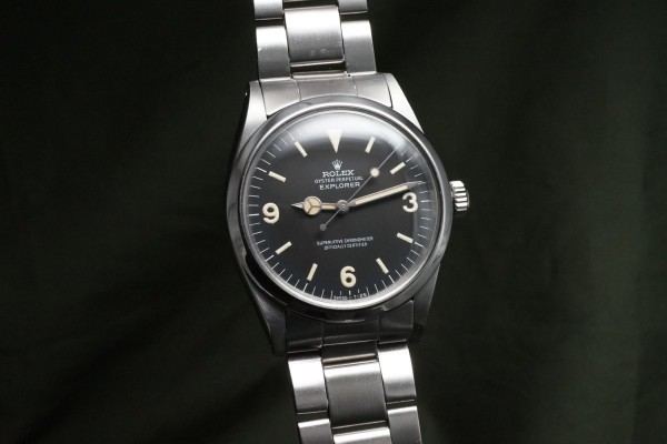 ロレックス EXPLORER Ref-1016 Mark-1 Frog Foot Dial（RS-343／1969年)の詳細写真4枚目