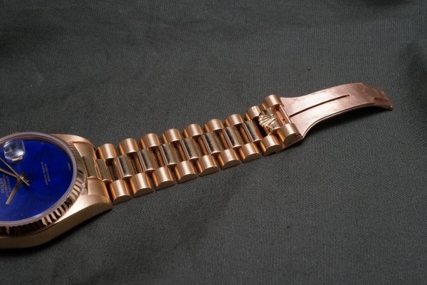ロレックス デイデイト Ref-18038 LAPIS LAZULI DIAL（RD-154／1986年)の詳細写真8枚目