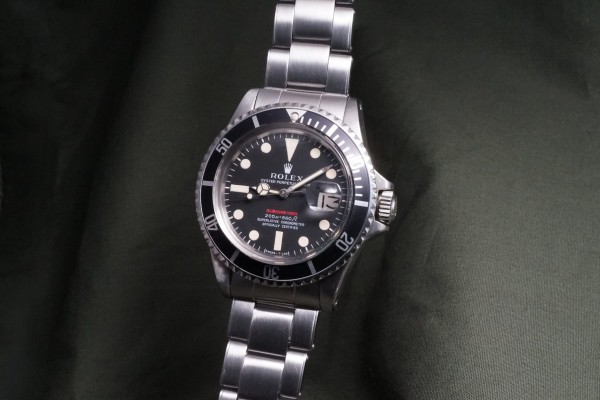 ロレックス  赤サブマリーナ Ref-1680 Mark-2 Dial（RS-346／1969年)の詳細写真2枚目